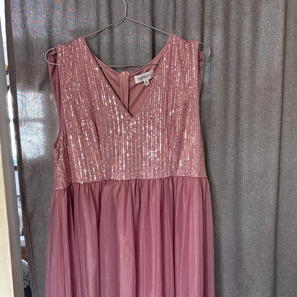 Faeriesty Rose Sequin Gown size xxl